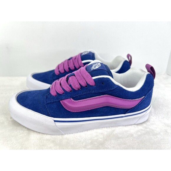 Vans Knu Skool Sneakers Shoes Vibrant Blue Purple White Mens Size 7.5 / Womens 9 main image 8